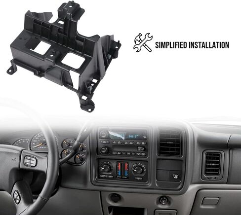 ALLGOOD Dash Center Control Bezel Panel Compatible with Chevy Silverado GMC Sierra 1500 2014-2019/Fits Chevy Silverado GMC Sierra 2500HD 3500HD 2014-2020 23136581 in Kuwait