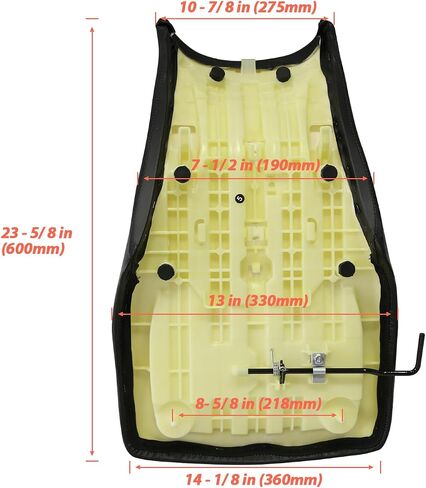 Complete Seat Fit 2005-2020 For Honda Recon 250 TRX250 TRX250TE TRX250TM Replacement for 77100-HM8-B40ZA 7100-HM8-B80ZA 77100-HM8-B00ZA ATV Seat 2x4 ES Recon in Saudi Arabia