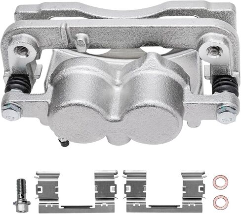 Detroit Axle - Front 2pc Brake Calipers for Chevy Silverado GMC Sierra Suburban Express Savana Yukon XL 1500 Tahoe Cadillac Escalade ESV EXT XTS, 2 Disc Brake Calipers Replacement in Saudi Arabia