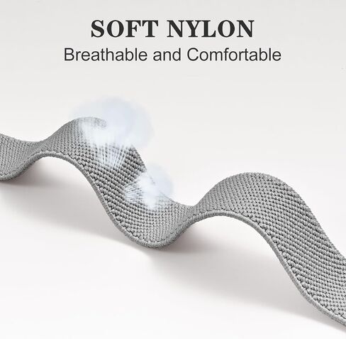 3 Pack Nylon Bands Compatible with Garmin Lily 2, 14mm Elastic Nylon Soft Loop Straps Quick Release Replacement Adjustable Wristband for Lily 2 Classic/Active Smart Watch Accessory for Women in Kuwait