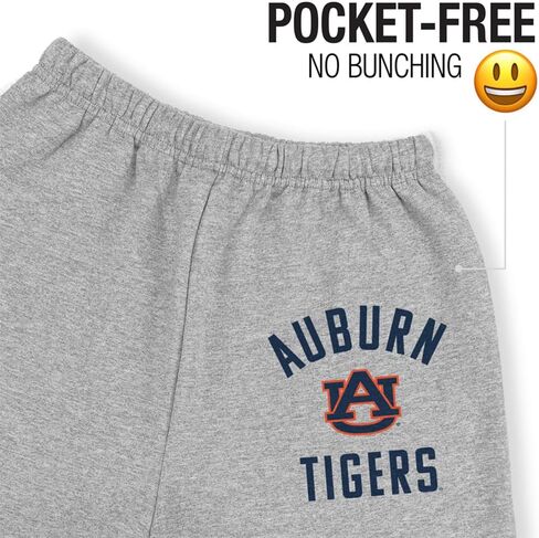 Official Collegiate NCAA Jogger Sweatpants Unisex for Men & Women Collegiate Arched Text in Saudi Arabia