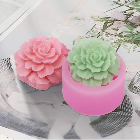 Hydrangea Flower Silicone Mold for Candle Soap Fondant Chocolate Candy Cake Decorating Baking Pastry Polymer Clay in Saudi Arabia