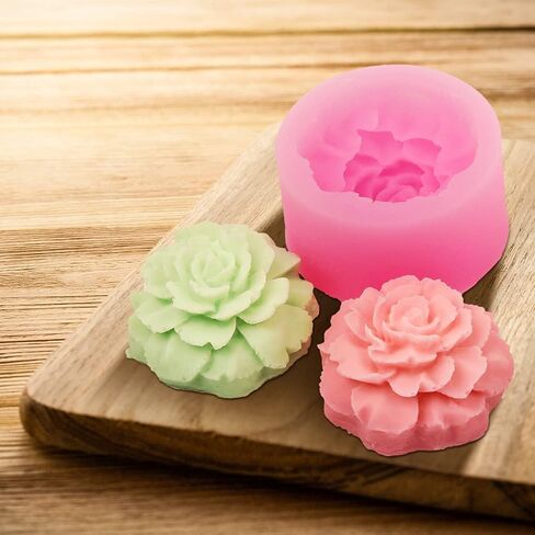 Hydrangea Flower Silicone Mold for Candle Soap Fondant Chocolate Candy Cake Decorating Baking Pastry Polymer Clay in Saudi Arabia
