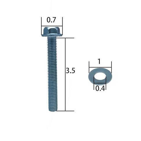 محرك Stand Brott Kit 3/8-16 متوافق مع SBC 305 327 350 383 5.0L 5.7L BBC 396 402 409 427 454 502 Small Big Block Chevy V8 ، V6 محركات in Kuwait
