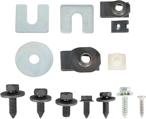 Wflnhb Body Front End Sheet Kit Metal Bolt Kit 216pc Kit Presenting for Chevy Chevelle Camaro T00maxccni in Saudi Arabia