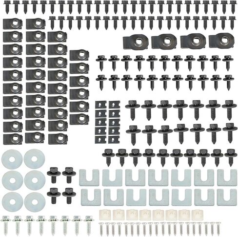 Wflnhb Body Front End Sheet Kit Metal Bolt Kit 216pc Kit Presenting for Chevy Chevelle Camaro T00maxccni in Saudi Arabia