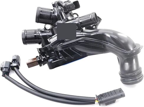 New Thermostat Housing 9808646980 FIT for mini r56 r55 fit for Peugeot 207 208 308 508 2008 3008 1.4 1.6 16VTI fit for Citroen DS3 C3 Toolant (بدون سلك) in Kuwait
