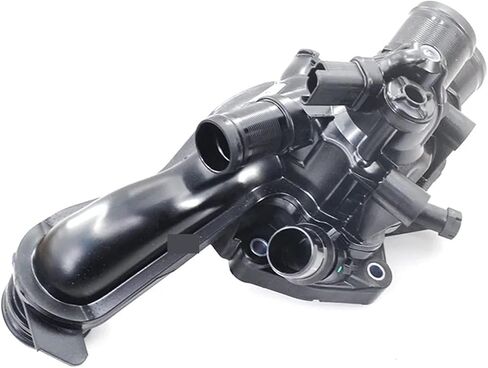 New Thermostat Housing 9808646980 FIT for mini r56 r55 fit for Peugeot 207 208 308 508 2008 3008 1.4 1.6 16VTI fit for Citroen DS3 C3 Toolant (بدون سلك) in Kuwait