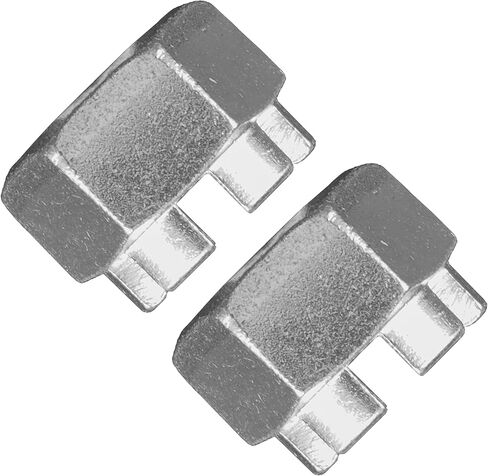Caltric 2 Axel Nuts متوافق مع Kawasaki 42045-018 92015-1441 in Saudi Arabia