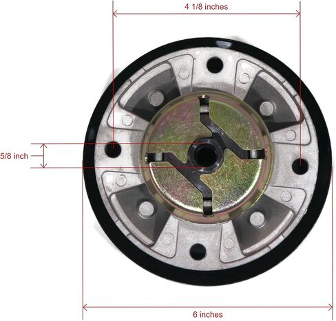 The ROP Shop | Spindle Assembly with Pulley for John Deere Scotts S2048, S2348, S2554 Tractors in Saudi Arabia
