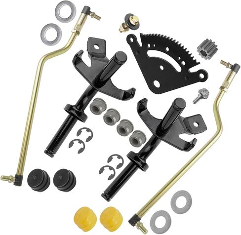 Caltric التوجيه المغزل والعتاد مجموعة متوافقة مع John Deere D105 D110 D120 D125 D130 D140 in Kuwait