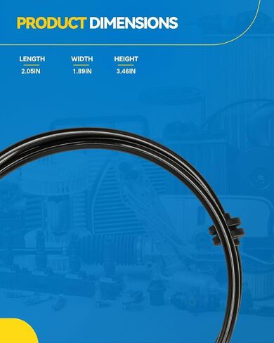 مستشعر سرعة العجلة الأمامية PHILTOP 695-019 ABS لسيارة تشالنجر 2008-2010، ماغنوم 2005-2008، شاحن 2006-2010، 300 2005-2010 in Kuwait