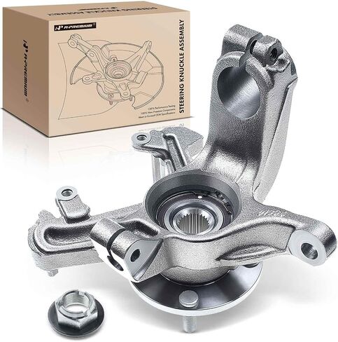 A-Premium 2 x Front Steering Knuckle & Wheel Bearing Hub Assembly Compatible with Ford Focus 2000 2001 2002 2003 2004, with 4-Wheel ABS, w/4-Lug, Replace # 2M5Z3K186BA 2M5Z3K185AB in Saudi Arabia