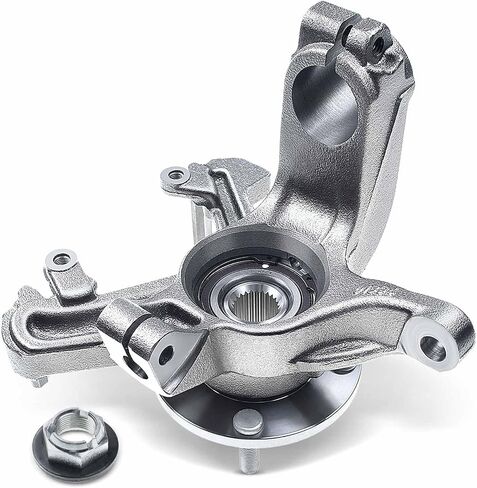 A-Premium 2 x Front Steering Knuckle & Wheel Bearing Hub Assembly Compatible with Ford Focus 2000 2001 2002 2003 2004, with 4-Wheel ABS, w/4-Lug, Replace # 2M5Z3K186BA 2M5Z3K185AB in Saudi Arabia