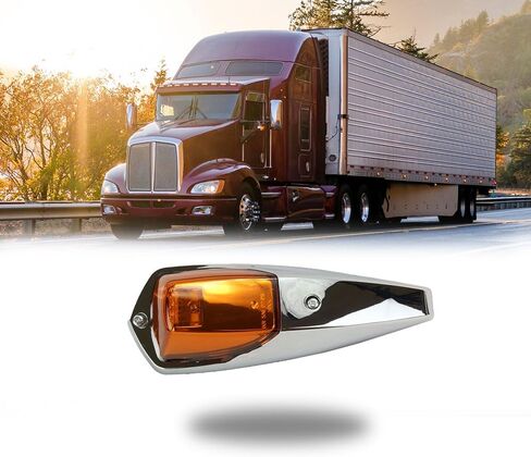 MyTee Products Marker Marker Lamp ، LED for T680 يحل محل OEM P54-1120-100 in Kuwait