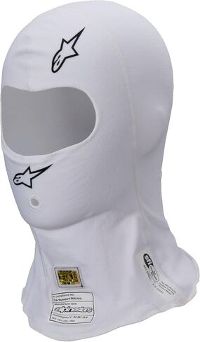 Alpinestars ZX Evo V2S Motorsport Racing Balaclava - FIA 8856 و SFI 3.3 - White (4754920-20 -O/S) in Saudi Arabia