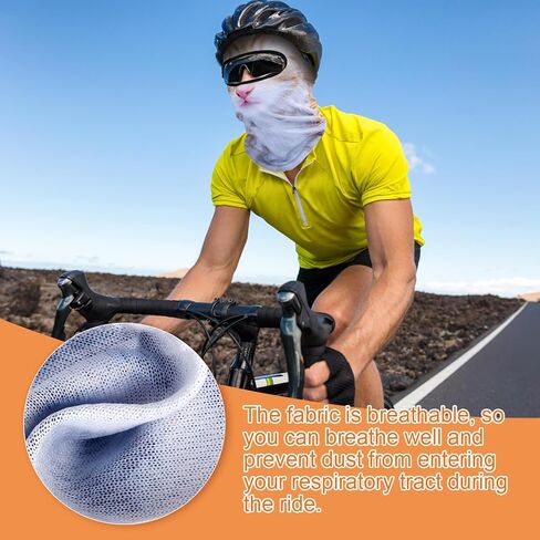 3D Cat Ski Mask Balaclava مع آذان للأنشطة في الهواء الطلق الموسيقية المهرجانات الموسيقية الهزلة حزب الهالوين حزب القطط. in Saudi Arabia