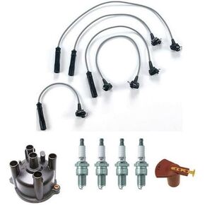 Cap Wires Cap & Rotor Skp Sparks Plugs Praps for Toyota Pickup & DLX 2.4L Engine 1993 1994 1995 in Kuwait