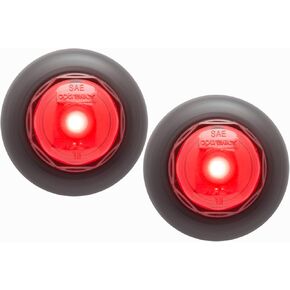 Optronics 2 Pack 3/4 "LED Red LED Non Direction Marker Light Mcl10RKB و A11GB grommet in Kuwait