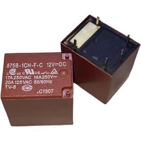 5pcs/lot 100 ٪ Relay 875B-1CH-F-C 875B-ECH-F-V 12VDC 22F-1C-12V-17A 5PIN 875B-1CC-C 875B-1CC-F-C 875B-1CC-F-S (875B-1CC-F-S-12VDC) in Kuwait
