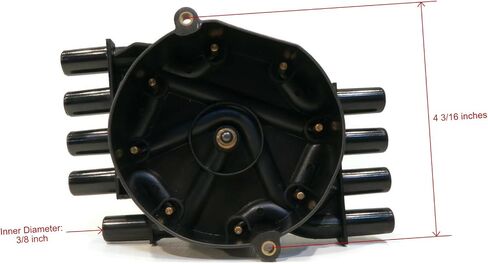 The ROP Shop Distributor Cap & Rotor Kit for Mercury, MerCruiser 8M6001106, 898253T22 Tune Up in Saudi Arabia