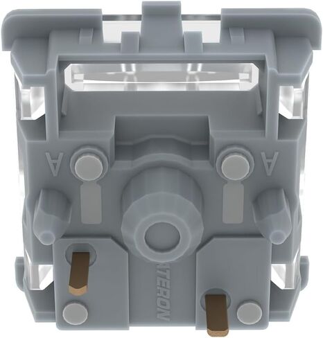 مفاتيح لوحة المفاتيح Gateron Aliaz باللون الوردي الصامت، مفاتيح خطية 60gf ذات 5 دبابيس، مفاتيح مفاتيح زنبركية مطلية باللون الأسود، مناسبة للوحات المفاتيح الميكانيكية (10 قطع) in Kuwait