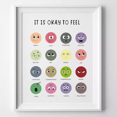 أنا لطيف، أنا شجاع، طباعة التأكيدات للأطفال، ديكور الفصول الدراسية بوهو، ديكور غرفة الحضانة، الفصول الدراسية التي يجب أن تمتلكها، ديكور غرفة الأطفال الأولاد والبنات، بدون إطار (8 × 10 بوصات) in Kuwait