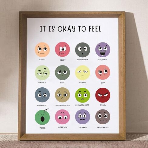 أنا لطيف، أنا شجاع، طباعة التأكيدات للأطفال، ديكور الفصول الدراسية بوهو، ديكور غرفة الحضانة، الفصول الدراسية التي يجب أن تمتلكها، ديكور غرفة الأطفال الأولاد والبنات، بدون إطار (8 × 10 بوصات) in Kuwait