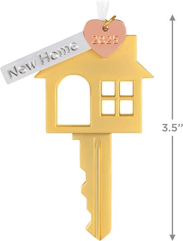 Hallmark Keepsake Christmas Ornament 2024, New Home, Porcelain, Housewarming Gifts in Saudi Arabia