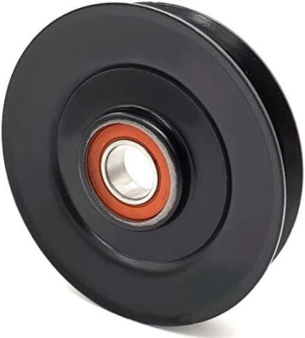 4-1/4 Inch Dia 3/4 Inch Bore Steel V-Groove Idler Pulley Replacement for Exmark Toro 92-7103 in Kuwait