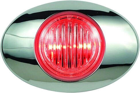 Optronics 00212238p M3 سلسلة Clear Lens Light 3 "Marker LED Marker/التخليص ، سلسلة الألفية ، الأحمر in Saudi Arabia