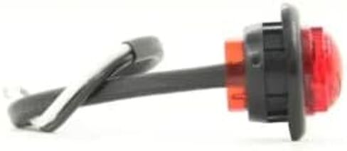 Optronics 2 Pack 3/4" Red LED Non Directional Marker Clearance Light MCL10RKB And A11GB Grommet in Saudi Arabia