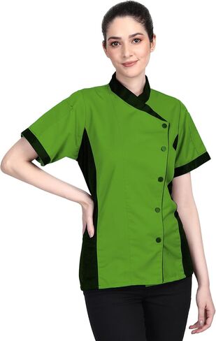 الأكمام القصيرة فقط سترة معطف الشيف الجانبية للسيدات للسيدات in Saudi Arabia