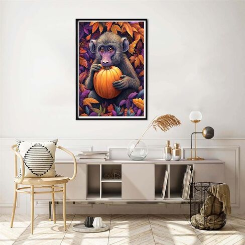 Yomiie 5D Windmill Diamond Painting Kits for Adults, Paint with Diamonds Art Landscape DIY Full Round Drill Kits, Embroidery Rhinestone Diamond Crystal Craft Canvas Home Wall Decor 30x40 cm in Saudi Arabia
