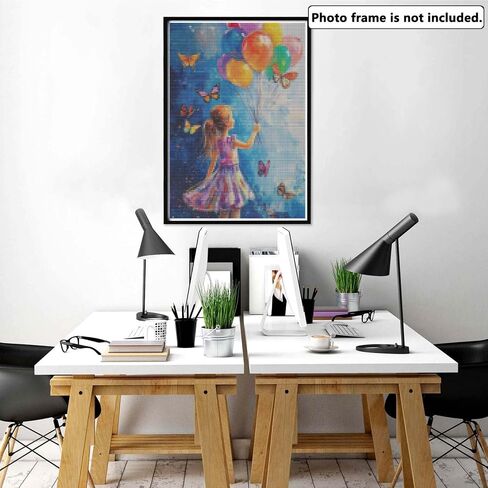 Yomiie 5D Windmill Diamond Painting Kits for Adults, Paint with Diamonds Art Landscape DIY Full Round Drill Kits, Embroidery Rhinestone Diamond Crystal Craft Canvas Home Wall Decor 30x40 cm in Saudi Arabia