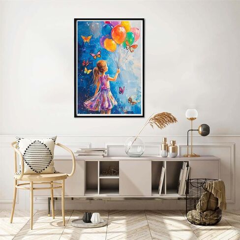 Yomiie 5D Windmill Diamond Painting Kits for Adults, Paint with Diamonds Art Landscape DIY Full Round Drill Kits, Embroidery Rhinestone Diamond Crystal Craft Canvas Home Wall Decor 30x40 cm in Saudi Arabia