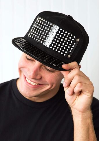 Elope Building Block Snapback Hat Flat Bill Black Cap - لوحات قابلة للتخصيص لعرض قياسي القطع المفضلة لديك in Saudi Arabia