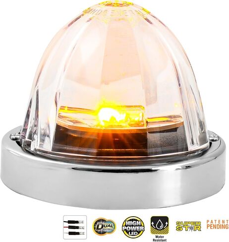 GG Grand General 81612 3.5 inches Red/Red Super Star 1 LED Watermelon with Stainless Steel Bezel in Saudi Arabia