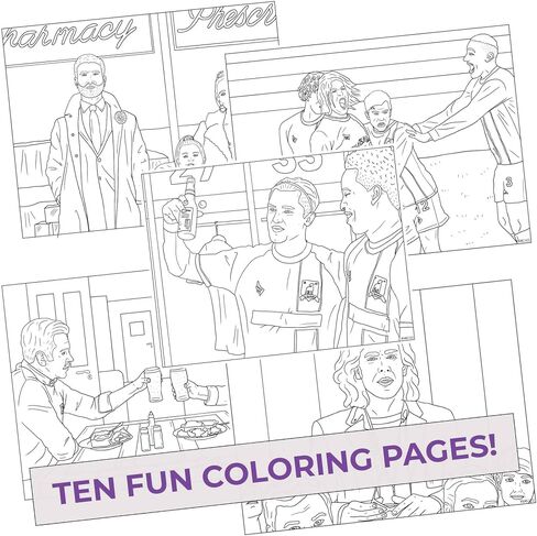 Exotic Colors Colored Pencil Set & Coloring Pages for Fans of Tiger King | Gift Set of 12 Tiger King-Inspired Parody Pencils with Clever Foil-Stamped Names Plus 10 Fun Tiger King Coloring Pages in Saudi Arabia