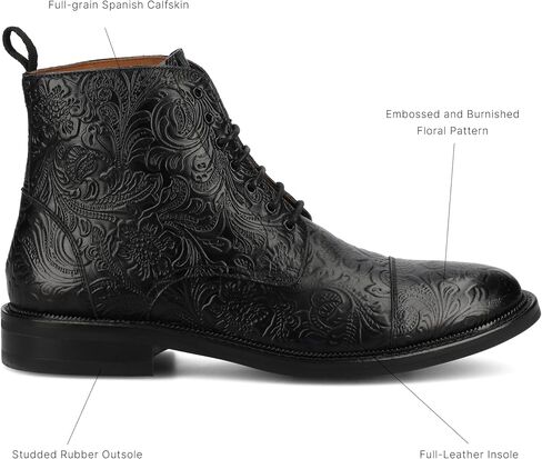 Taft The Rome Boot in Noir Viejo in Saudi Arabia