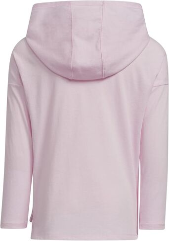 adidas Girl's Long Sleeve Graphic Hooded Tee and Printed Tights Set in Saudi Arabia