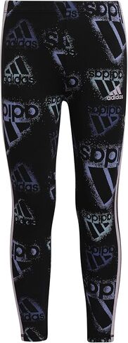 adidas Girl's Long Sleeve Graphic Hooded Tee and Printed Tights Set in Saudi Arabia