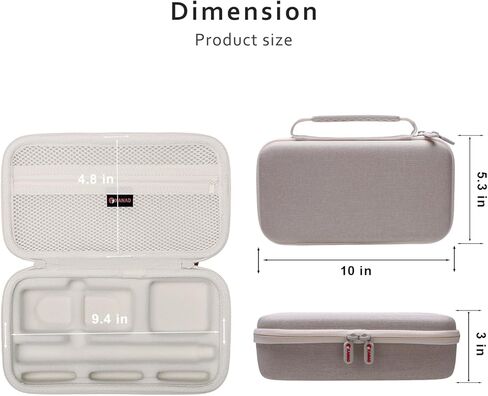 XANAD Hard Case for Insta360 X4/X3/X2 Waterproof 8K 360 Action Camera - Stroage Carrying Bag in Kuwait