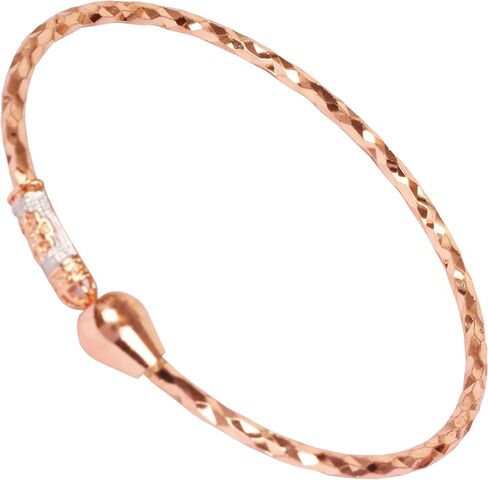 Touchstone New Indian Bollywood Finely Handcrafted Beautiful Peeled Metal Gorgeous Designer Jewelry Openable Free Size Bracelet in Gold Tone for Women. in Saudi Arabia