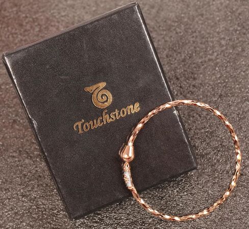 Touchstone New Indian Bollywood Finely Handcrafted Beautiful Peeled Metal Gorgeous Designer Jewelry Openable Free Size Bracelet in Gold Tone for Women. in Saudi Arabia