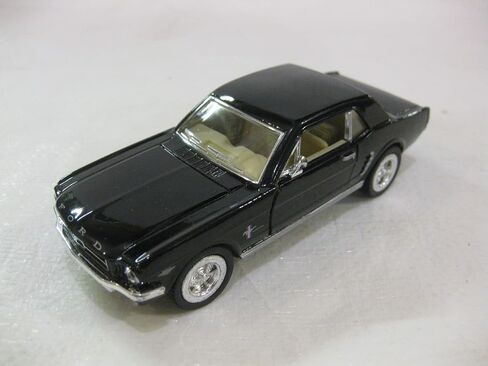 KiNSMART 1964 1/2 Ford Mustang 5" 1:36 Scale Die Cast Metal Model Toy Car Blue in Saudi Arabia