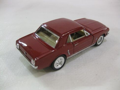 KiNSMART 1964 1/2 Ford Mustang 5" 1:36 Scale Die Cast Metal Model Toy Car Blue in Saudi Arabia