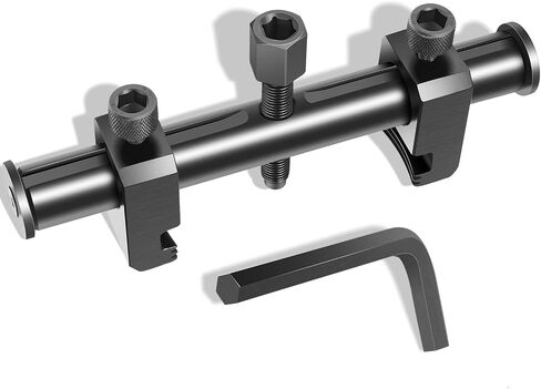 Bonbo Universal Drive Drive Pulley Crankshaved Tool for A/C وحدة المياه مضخات السيارات ، وسحب توقيت قابل للتعديل in Saudi Arabia