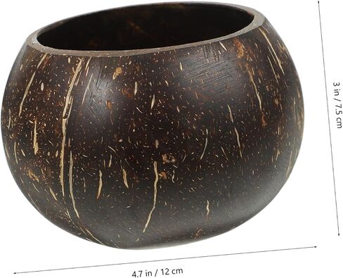 Happyyami Coconut Shell Wax Holder Scented Candle Cups DIY Candle Making Supplies in Saudi Arabia