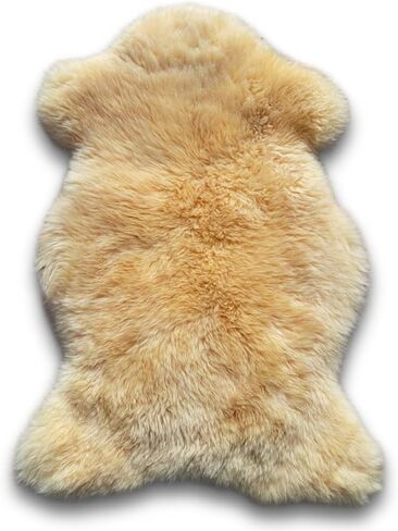 وسادة جلد الغنم الطبية لشرح البشرة والسرير الحساسة | سجادة الحملان | الصوف الطبيعي | فرو حقيقي pelt | دافئ وناعم للغاية | الإجهاد والألم تخفيف | قابلة للغسل | الحجم - منتظم in Kuwait